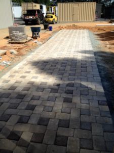 Custom hardscape design in Greensboro